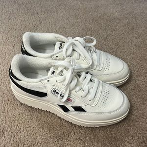 Reebook club c double sneakers. Worn twice